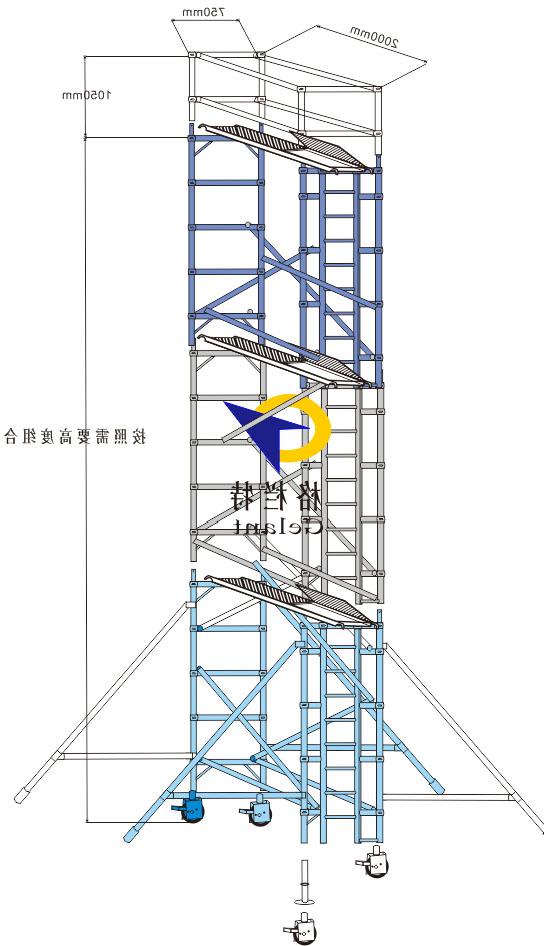 单宽度垂直爬梯式cq9跳高高游戏网站